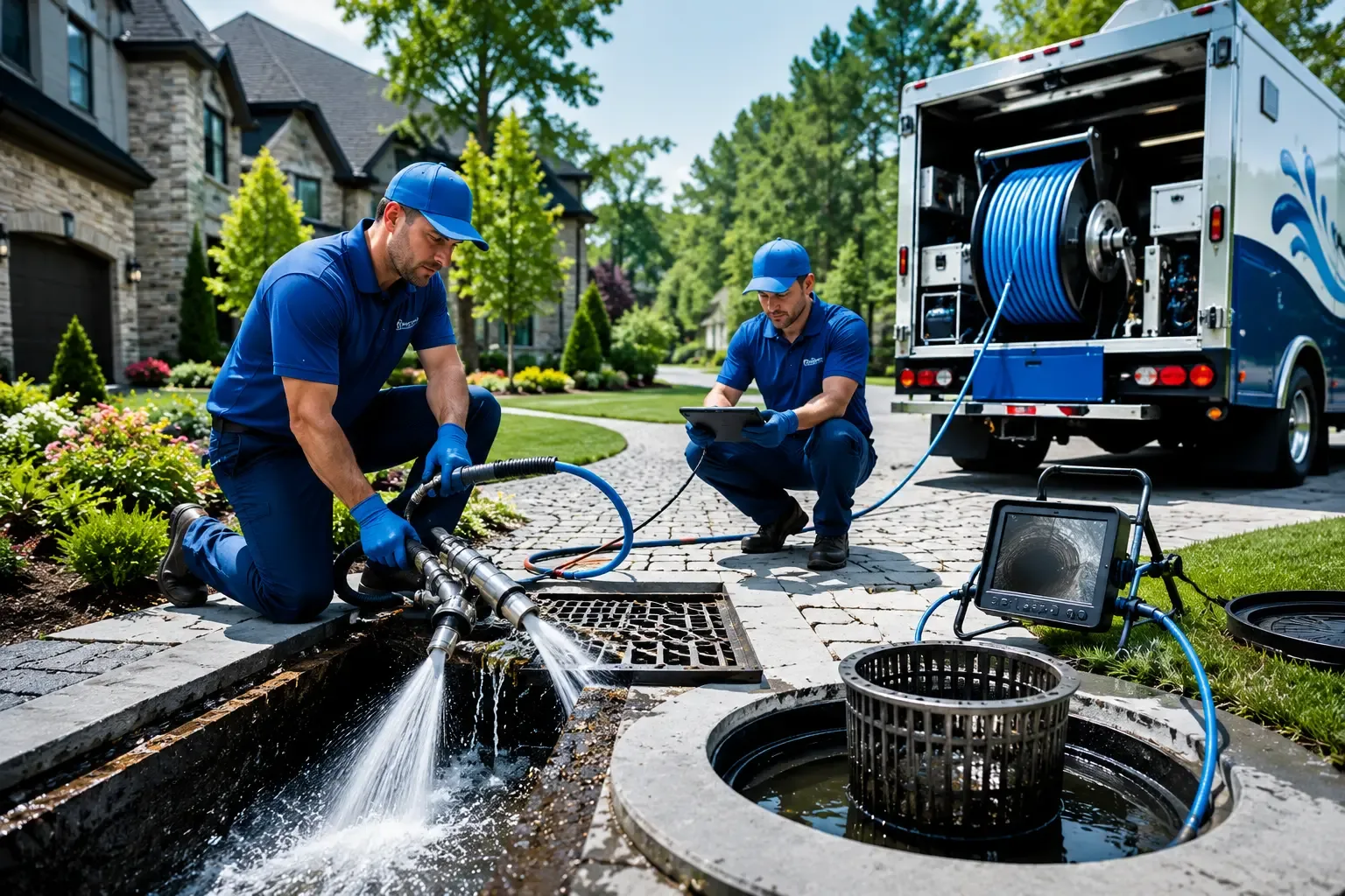Local outdoor drain cleaning professionals in Kingsford Heights, IN